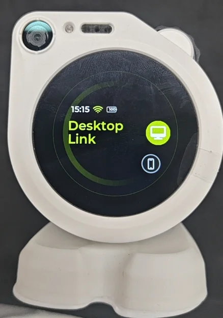 Select Desktop Link on the robot